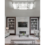 Step into Design Ceiling lamp STREAM chrom 140*75cm