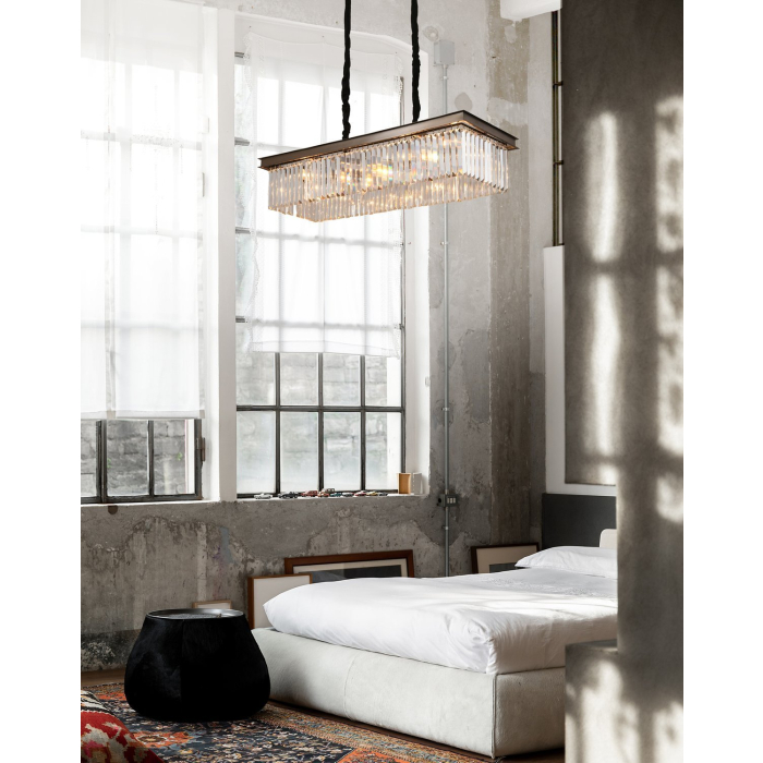 Step into Design Wisząca SPARKLE SINGLE Antracyt 100cm