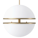 Step into Design Wisząca SFERA-1 LED Złoty 20cm