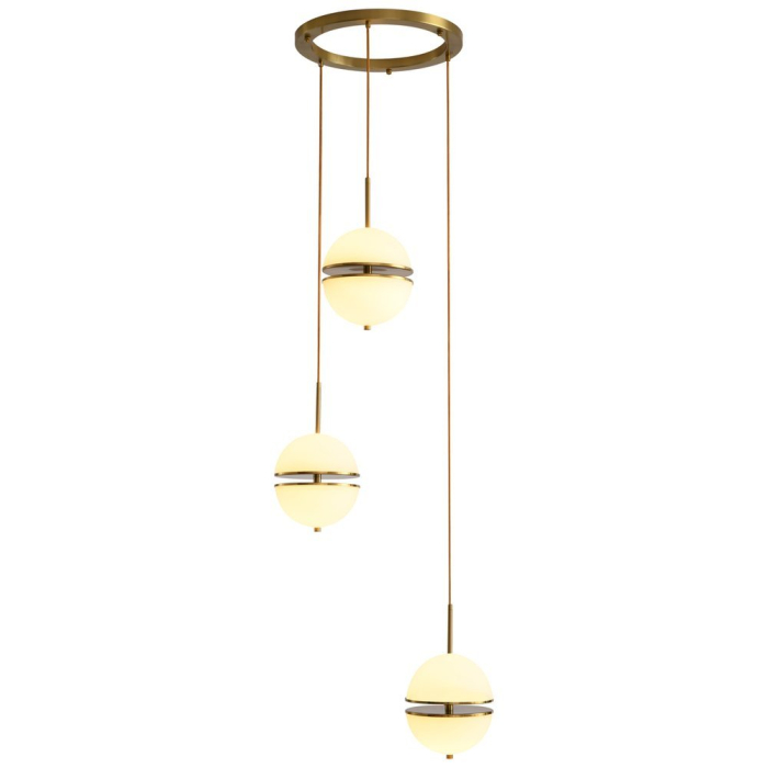 Step into Design Wisząca SFERA-3 LED Złoty 50cm