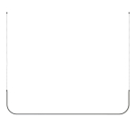 Step into Design Wisząca led lamp MINIMA-1 Czarny 120cm