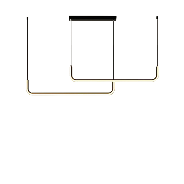 Step into Design Wisząca led lamp MINIMA-1 Czarny 120cm