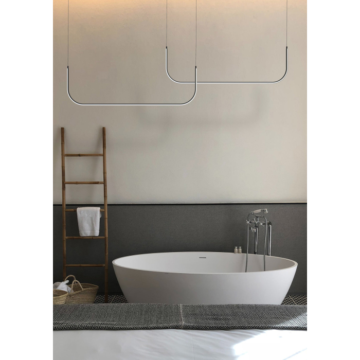 Step into Design Wisząca led lamp MINIMA-1 Czarny 120cm