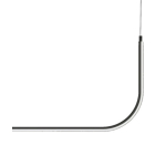 Step into Design Wisząca Lampa LED MINIMA-2 Czarny 80cm