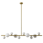 Step into Design Wisząca MILKY DROP Złoty 120cm