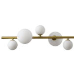 Step into Design Wisząca MILKY DROP Złoty 120cm