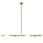 Step into Design Wisząca MILKY DROP Złoty 120cm