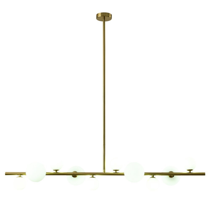 Step into Design Wisząca MILKY DROP Złoty 120cm
