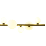 Step into Design Wisząca MILKY DROP Złoty 120cm