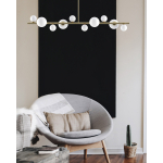 Step into Design Wisząca MILKY DROP Złoty 120cm