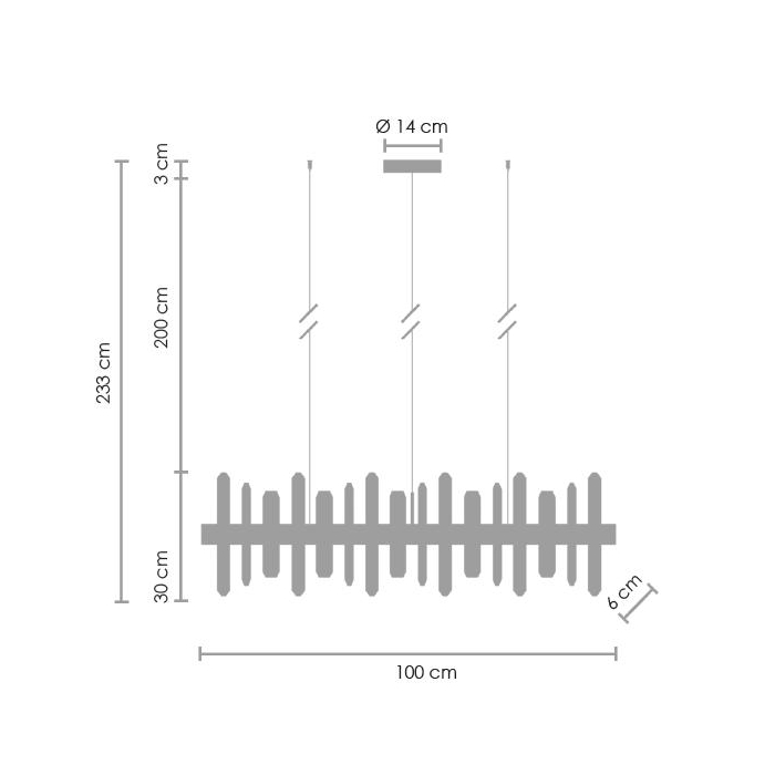Step Into Design ARCTIC LED 100cm 52W 4200lm 3000K Czarny MP0099