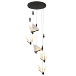 Step into Design Wisząca Lampa LED BEE LAMP 5 Czarny 45cm