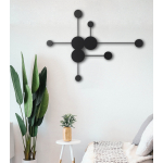Step into Design Ścienna CLEX - 6 LED Czarny 89cm