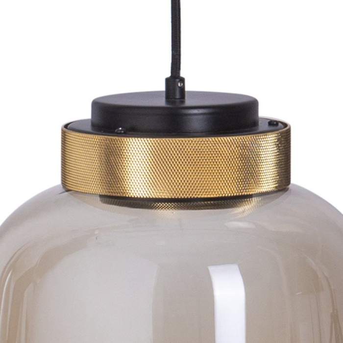 Step into Design Lampa Wisząca BOOM LED bursztynowo złota 25 cm  9969P/A amber