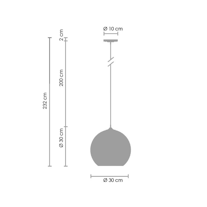 Step into Design Lamp MIRROR GLOW chrom 30cm
