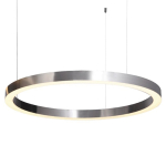 Step into Design Wisząca CIRCLE 100cm LED Szczotkowany Nikiel