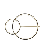 Step into Design Lampa LED Wisząca NEW AGE Czarny 120cm