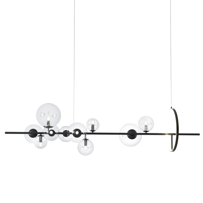 Step into Design Wisząca ORION LONG-120 Czarny 120cm