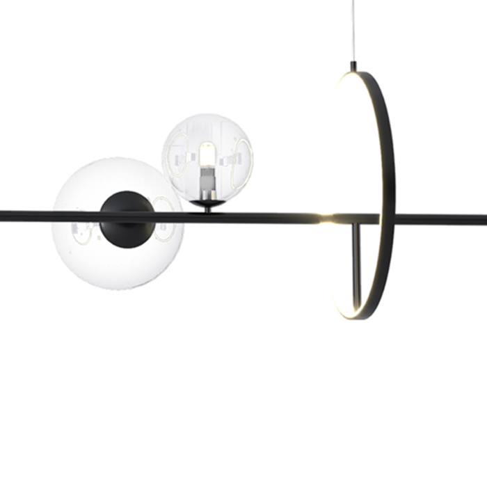 Step into Design Wisząca ORION LONG-120 Czarny 120cm