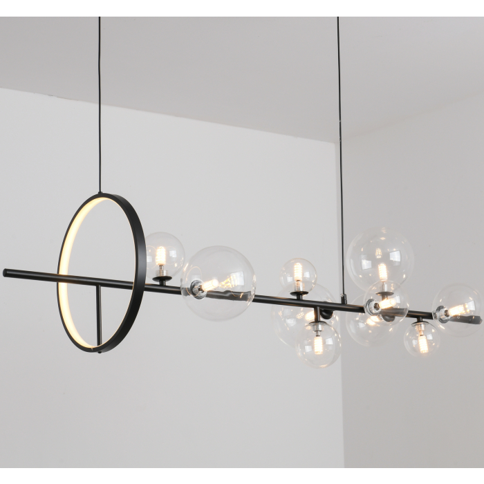 Step into Design Wisząca ORION LONG-120 Czarny 120cm
