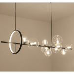 Step into Design Wisząca ORION LONG-120 Czarny 120cm