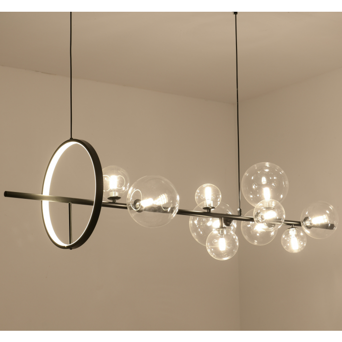 Step into Design Wisząca ORION LONG-120 Czarny 120cm