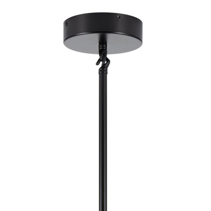 Step into Design Lampa wisząca MODERN ORCHID-6 transparentno czarna 130cm (ST-1232-6 TRANSPARENT)