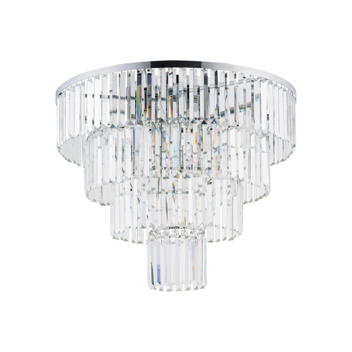 Nowodvorski CRISTAL L Sufitowa Plafon Max moc 60W E14  Transparentny 7631