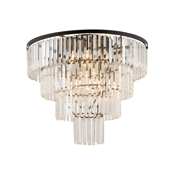 Nowodvorski CRISTAL L Sufitowa Plafon Max moc 60W E14  Transparentny 7630