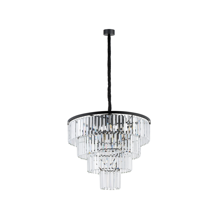 Nowodvorski CRISTAL L Sufitowa Żyrandol Max moc 40W E14  Transparentny 7614