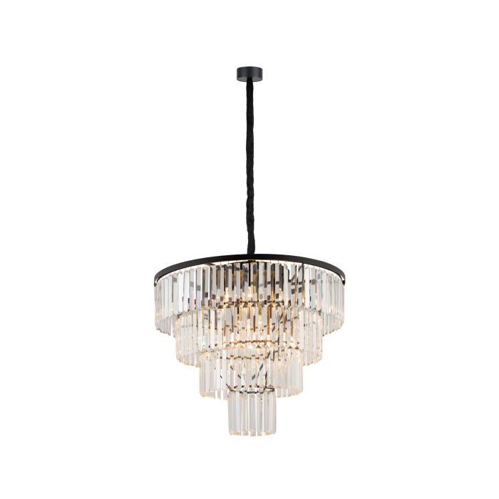 Nowodvorski CRISTAL L Sufitowa Żyrandol Max moc 40W E14  Transparentny 7614