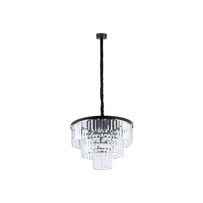 Nowodvorski CRISTAL M Sufitowa Żyrandol Max moc 40W E14  Transparentny 7616