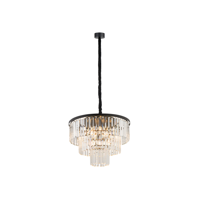 Nowodvorski CRISTAL M Sufitowa Żyrandol Max moc 40W E14  Transparentny 7616
