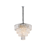 Nowodvorski CRISTAL L Sufitowa Żyrandol Max moc 40W E14  Transparentny 7615