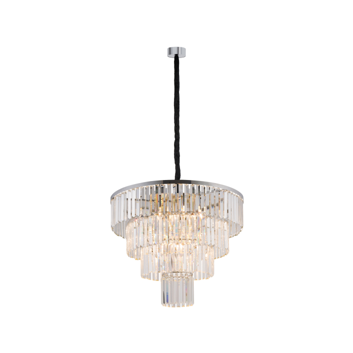 Nowodvorski CRISTAL L Sufitowa Żyrandol Max moc 40W E14  Transparentny 7615