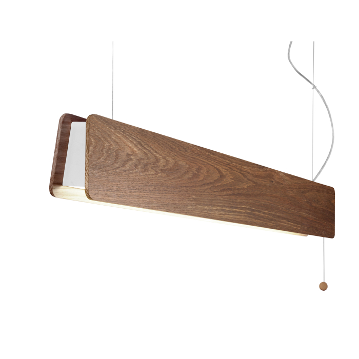 Nowodvorski OSLO LED 90 Sufitowa Wisząca Max moc 16W LED TUBE T8  Palony dąb 7522