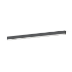 Nowodvorski SOFT CEILING LED 120X6 Sufitowa Plafon Max moc 22W LED TUBE T8  Grafitowy 7524