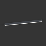 Nowodvorski SOFT CEILING LED 120X6 Sufitowa Plafon Max moc 22W LED TUBE T8  Grafitowy 7524