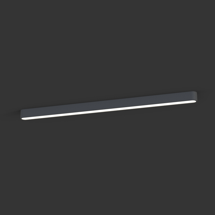 Nowodvorski SOFT CEILING LED 120X6 Sufitowa Plafon Max moc 22W LED TUBE T8  Grafitowy 7524