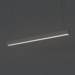 Nowodvorski SOFT LED  120X6 Sufitowa Wisząca Max moc 22W LED TUBE T8  Grafitowy 7525