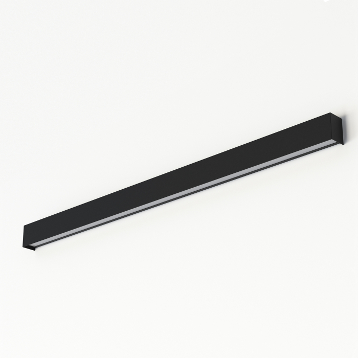 Nowodvorski STRAIGHT WALL LED L Ścienna Kinkiet Max moc 22W LED TUBE T8  Czarny 7595