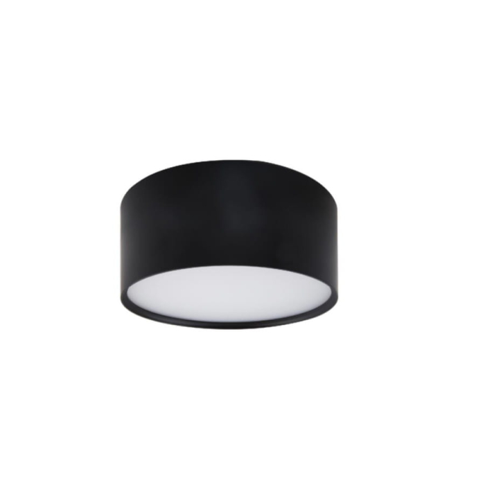 Light Prestige Kendal oprawa natynkowa czarna IP54 LP-6331/1C IP54 BK 6W 1xLED 3000/4000/5700K czarny