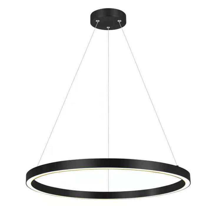 Light Prestige Midway lampa wisząca mała czarna Triangle LP-033/1P S  BK Triangle 1xLED Czarny