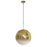 Light Prestige Palla lampa wisząca mała złota LP-2844/1P S GD 1xE14 złoty/transparentny