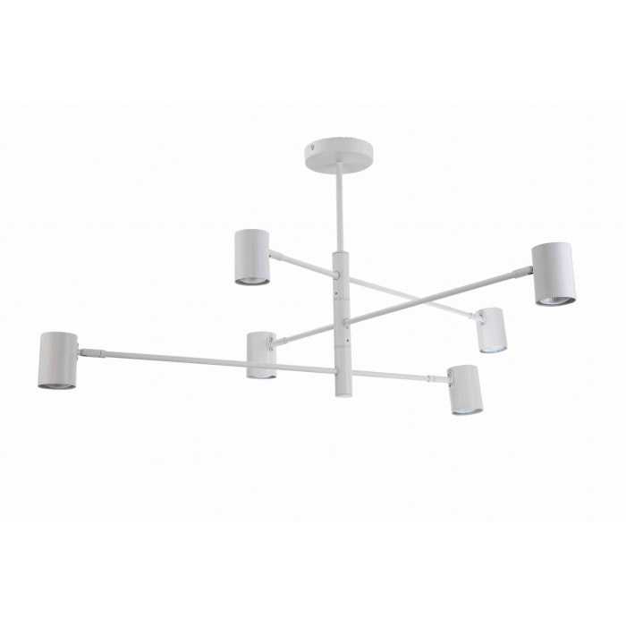 Light Prestige Lampa wisząca Snow 6 biały LP-731/6P WH 6xGU10