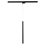 Light Prestige Lungo 1 czarna wisząca do szynoprzewodu 3F  LP-894/1P BK 3F 1xG9 Czarny
