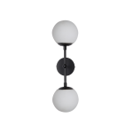 Light Prestige Dorado kinkiet 2 czarny L 2xG9 Czarny
