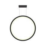 Light Prestige Mirror lampa wisząca mała czarna IP44 LP-999/1P S BK 1xLED czarny