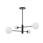 Light Prestige Dorado 4 lampa wisząca czarna LP-002/4P BK 4xG9 czarny / biały