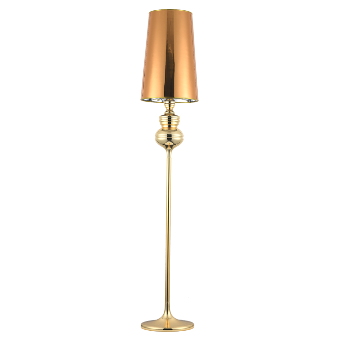 Step into Design Lampa podłogowa QUEEN  - F złota 175 cm